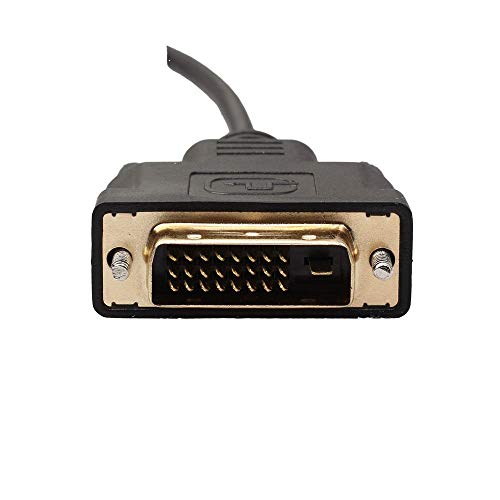 Image of BIGPLAYER DVI 24+1 Pin Display Cable Male to Male 1.5 Meter Digital Video Interface Connector for Monitor PC Graphics Card Screen Black