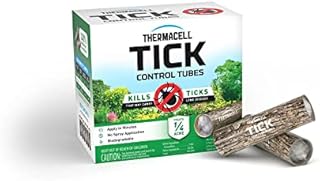 Thermacell Tick Control Tubes for Yards - 6 Pack; No Spray, No Mess; Safely Keep Ticks Away