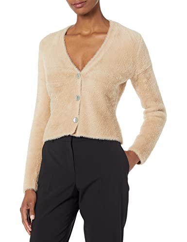 Image of Vince Women's Eyelash V Neck Cardigan