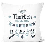 Unseren personalisierbaren Kissen zur Geburt werden in unserer kleinen Manufaktur sozial, fair und in liebevoller Handarbeit in Deutschland bedruckt und sind innerhalb von einem Werktag versandfertig.