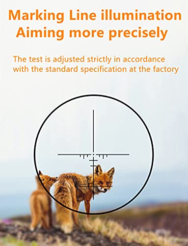 ACEXIER 4x Compact Hunting Air Rifle Scope Tactical Optical Sight Glass Etched Reticle Riflescopes With Flip open Lens Caps - Image 5