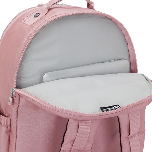Image of Kipling Women's Seoul Extra Large 17 inch Laptop Backpack, Durable, Roomy with Padded Shoulder Straps, Built-In Protective Sleeve