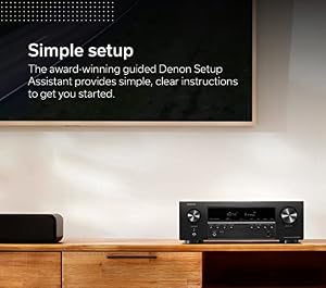 Denon AVR-S570BT 5.2 Channel AV Receiver - 8K Ultra HD Audio & Video — photo 5 of 6