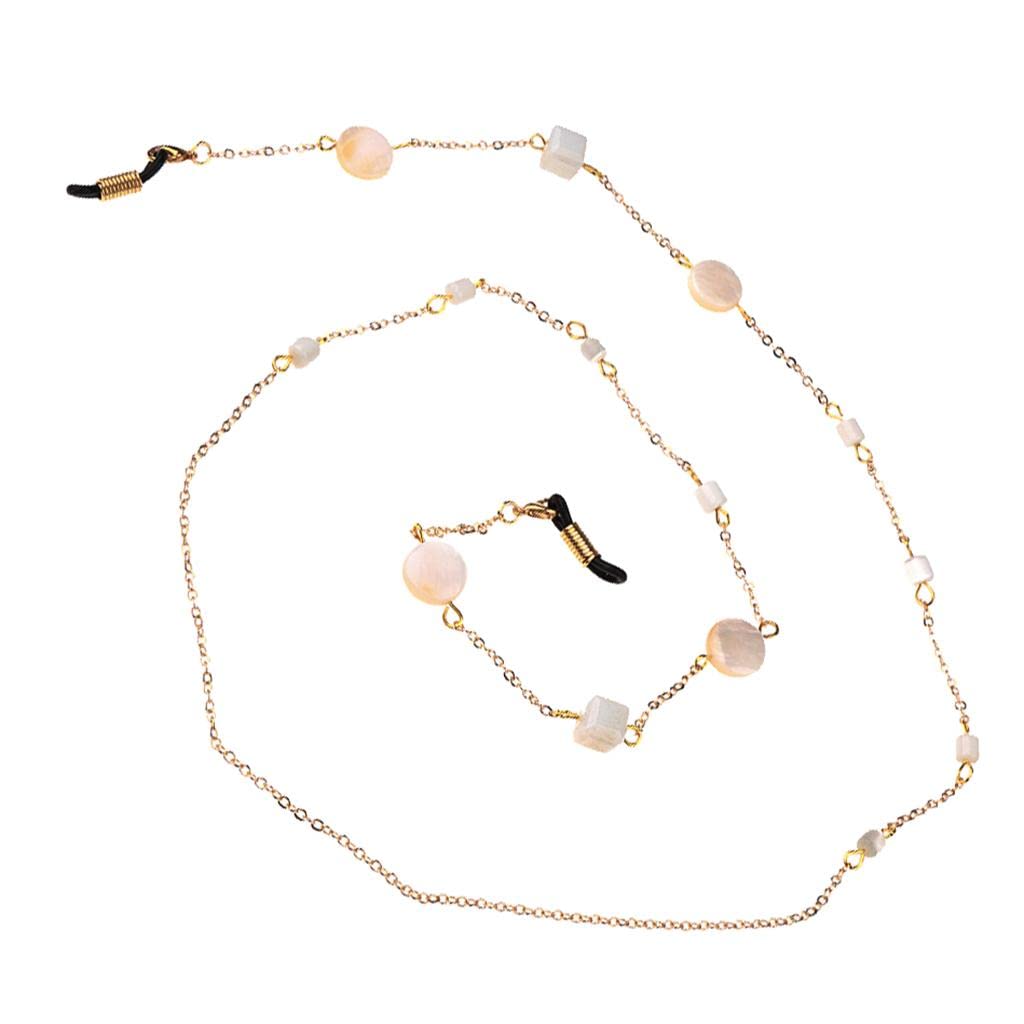 5xEyeglass Necklace Exquisite Delicate Sunglasses Spectacles Chain Holder Gold | Vision Care-image-14