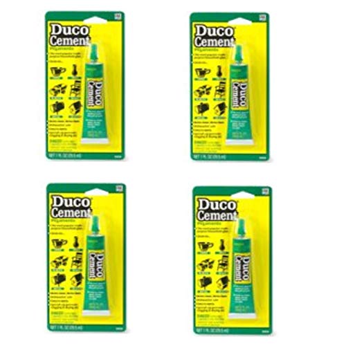 Duco Cement Multi-Purpose Household Glue - 1 fl oz, 4 Pack