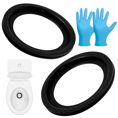Image of RV Toilet Seal, Flush Ball Seal Kit Replacement Parts 385311658 for Dometic 300 /310 /320, RV Parts with Rubber Gloves