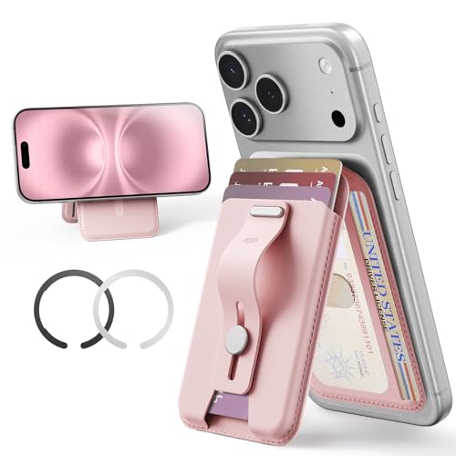 ESR for MagSafe Wallet Stand with Grip, 5 Cards Holder, RFID Blocking
