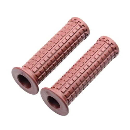 Poignées en caoutchouc moto 22mm au design ergonomique pour finitions soignées de guidon