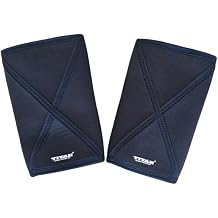 Lifting Large Titan Yellow Jacket Knee Sleeves IPF Legal Pair