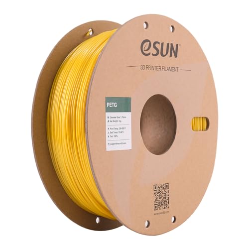 eSUN PETG Filament Gold 3D Printing Filament 1kg Spool(2.2lbs) 3D Filament