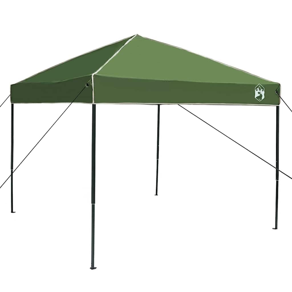 Namiot Pop-up 243 x 243 x 251 cm, regulowany domek ogrodowy na imprezy i imprezy plenerowe, wytrzymały materiał z ochroną UV i deszczem, łatwy montaż z młotkiem