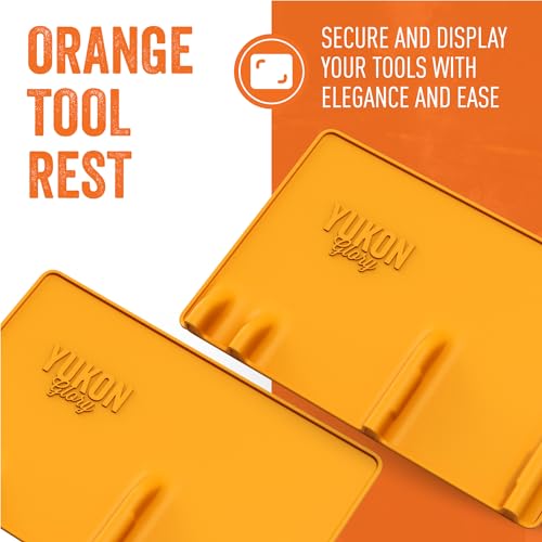 Tapis repose-outils orange pour éviter les taches sur le barbecue