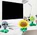 Maikerry 3 Pieces Plants and Zombies vs Plush Toy, 8'' Tall PVZ Stuffed Figure Doll for Children, Great Gifts for Kids and Fans