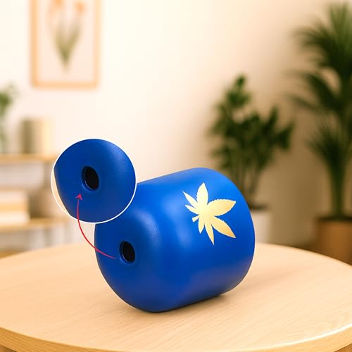 Image of Urban Plant Terracotta Pot - Trendy Planter for Modern Home & Garden Spaces (Bluesphere Terracotta Pot - Royal Blue)