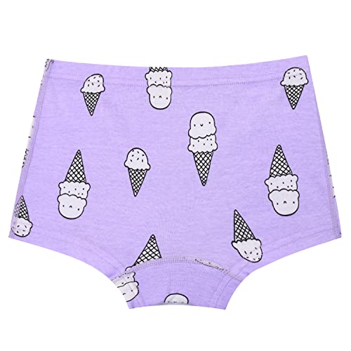 Girls Boyshort Hipster Panties Cotton Panty Underwear (5 Pack)2