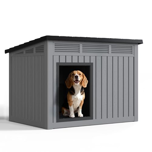 Casa grande para perros al aire libre de raza grande y exterior resistente 2