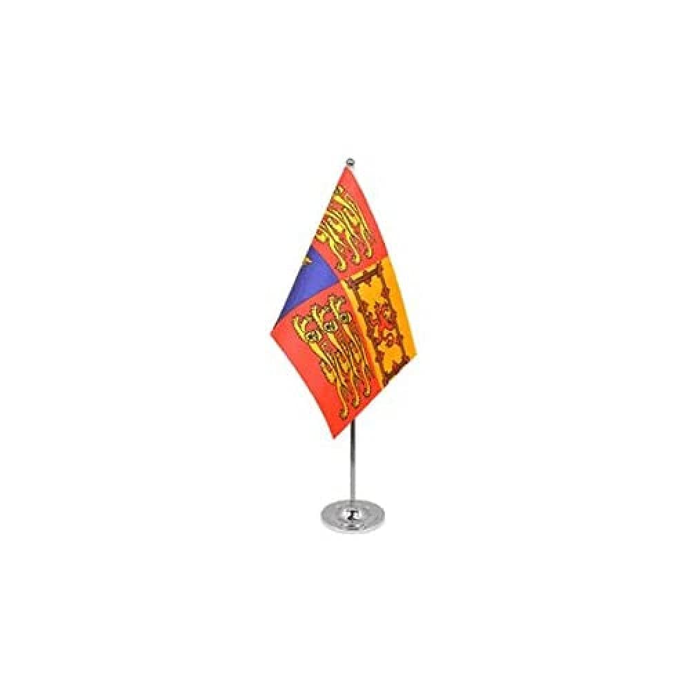 AZ FLAG United Kingdom Royal standard Prestige Table Flag 6'' x 9''
