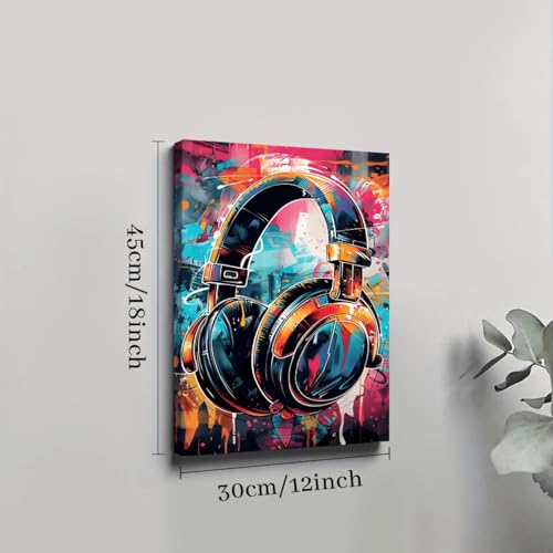 Art Toile Mur Art Graffiti pour raviver un mur terne salon et chambre