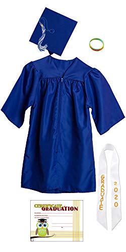 Jostens Graduation Cap and Gown Package Medium Royal Blue