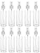 Ulalaza 10 PCS Mini Clear Spray Bouteille Vide Fine Brume Voyage Bouteille Ensemble Petit Rechargeable Liquide Conteneurs