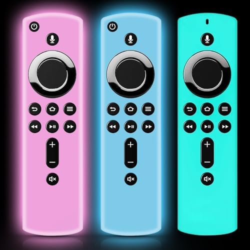 2pcs Firestick Copertura A Distanza (Brillando Nel Buio) Compatibile