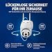 IOIO Außen WLAN IP Überwachungskamera 360° vertikal schwenkbar Kamera Full HD Outdoor IP65 Tuya kompatibel OD 600 YA