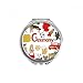 Germany Landscap Animals National Flag Hand Compact Mirror Round Portable Pocket Glass