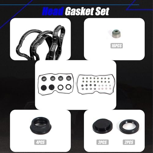 Image of AUCERAMIC HS26415PT-1 MLS Cylinder Head Gasket Set fit for 2006-2011 Saab 9-2X Subaru Impreza Outback Forester Legacy Baja 2.5L H4 SOHC Head Gasket Set, Engine EJ253