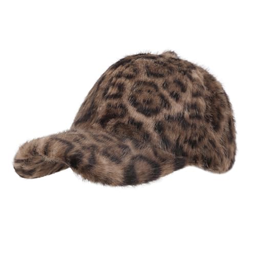 Casquette de baseball d'hiver avec visière protectrice et polaire chaude isolante