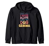 Photo Gallery gemma, nome del cane, personalizzabile, regalo con scritta "busy with my dog" felpa con cappuccio Photo Gallery gemma, nome del cane, personalizzabile, regalo con scritta "busy with my dog" felpa con cappuccio