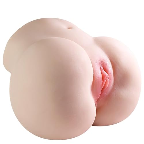 Lebensechte Sexpuppe, Masturbator mit Doppeltunnel, 2,75 kg, 18 x 22 x 13 cm