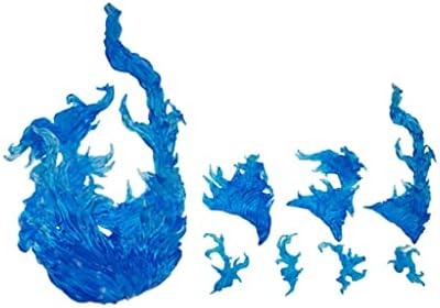 Effect Burning Flame Action Figure Mount for Figma Kamen Rider Saint Seiya (Blue)