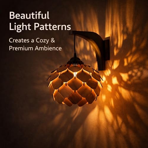 Image of wall lamp for Home decore Cafe decore Hotel Decoration (Lotus 2S)