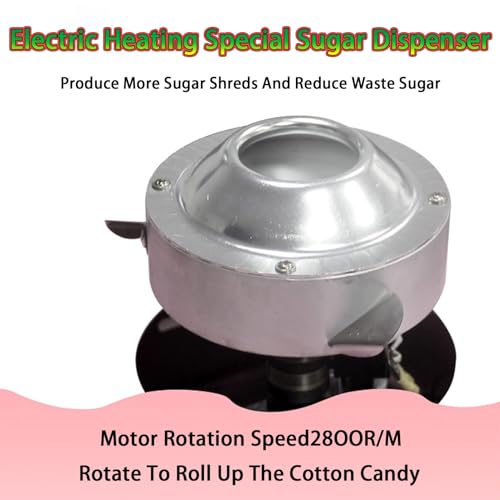 RayGenius Zuckerwatte-Maschine Kommerzielle Zuckerwatte-Maschine Gas Elektrische Zuckerwatte-Maschine Mit Edelstahl-Tablett FüR Geburtstage Partys Feiern. – Bild 6
