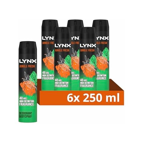 Lynx Jungle Fresh Body Spray 48 Hours Cover