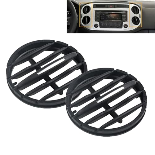 2 Stück Youzzei VW Auto Lüftungsgitter Abdeckung, ABS-Kunststoff Auto Innenraum Klimaanlage Lüftungsgitter Abdeckung kompatibel mit Volkswagen...