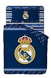 Juego de sábanas de 3 piezas con licencia oficial del Real Madrid