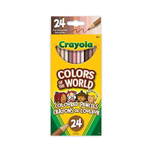 Crayola Canada 24 crayons couleurs monde 674154