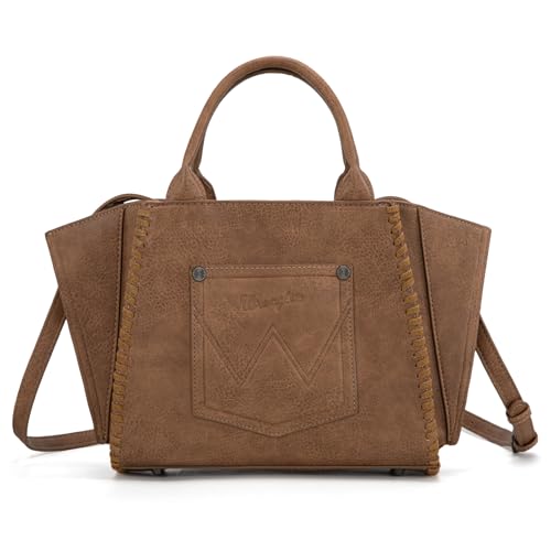 Bolso Tote Wrangler para mujer bordado estilo vaquero miniatura 4
