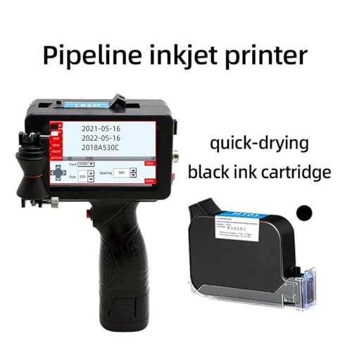 Machine d'encodage portable jet d'encre à séchage rapide pour acier et câble