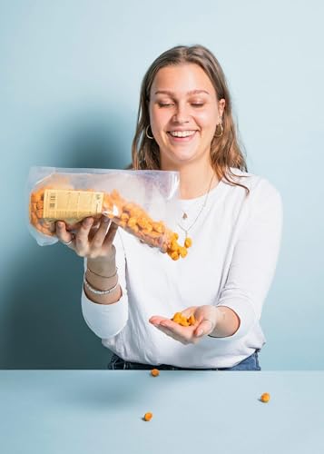 KoRo - Erdnüsse mit BBQ-Gewürz 500 g - Snack mit knusprigem Teigmantel