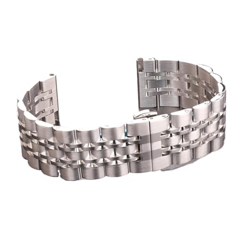Bracelet Galaxy Watch 4 en acier inoxydable 22mm, idéal du bureau aux sorties citadines