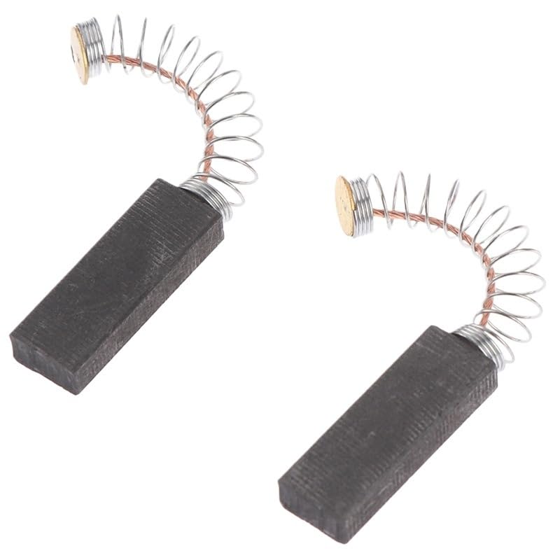 Set di 2 spazzole in carbonio per motore, 32 x 11 x 6 mm, per utensili elettrici e accessori per macinare