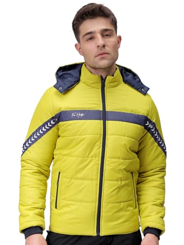 Image of The Indian Garage Co Men Slim Fit Mix & Match Puffer Jackets