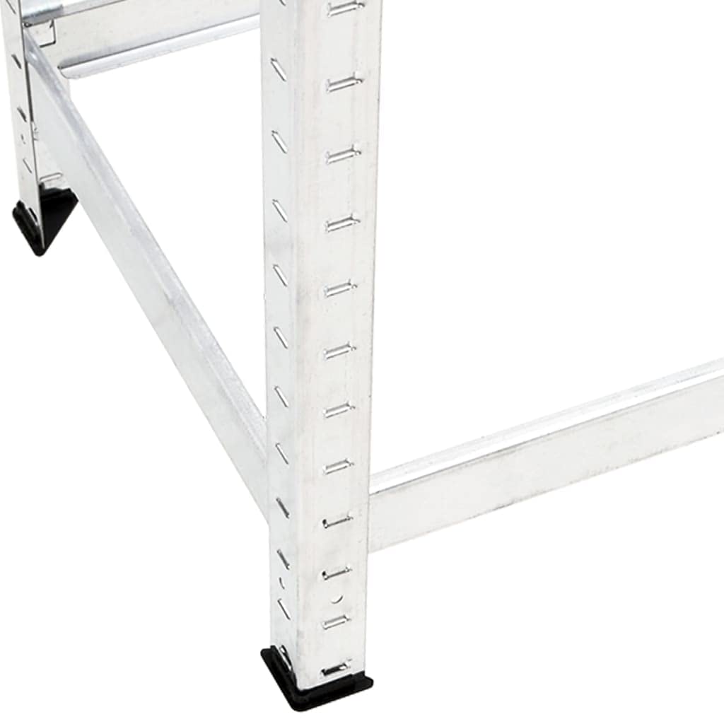 Porte-pneus à 2 Niveaux 3 pcs Argenté 110x40x110 cm Acier,Entreprise & Industrie,Stockage Industriel,Étagères industrielles,19.13 kg-3154230