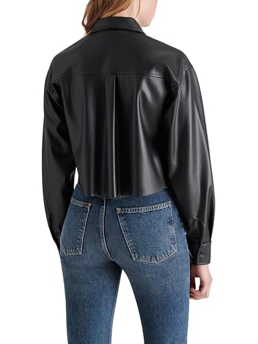 Steve Madden Apparel Women's Dom Top, Black, X-Small4