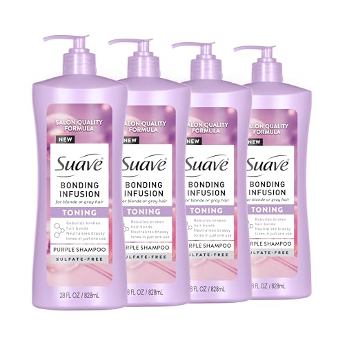 Suave Bonding Infusion Purple Toning Shampoo