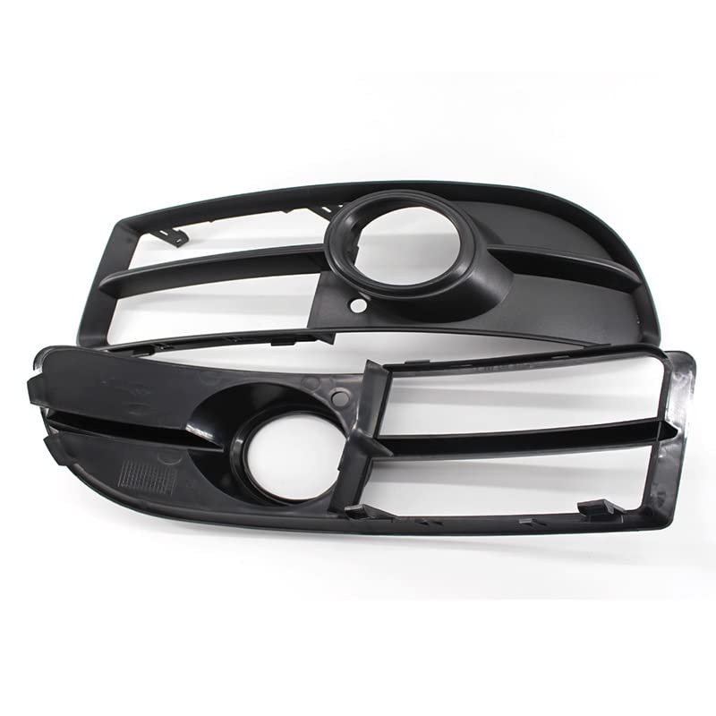 Grille antibrouillard Audi A4 B7 S-Line en finition noire mate - 5