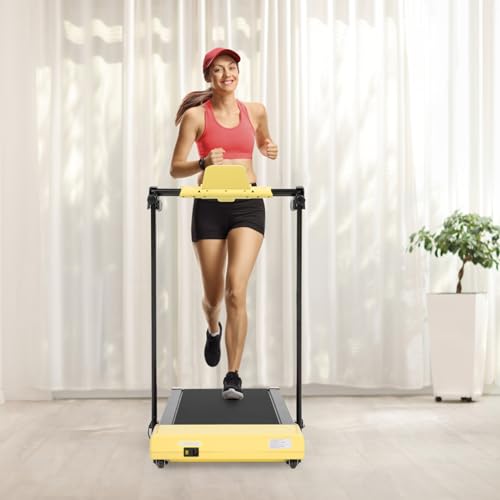 Caminadora plegable para hogar y oficina con pantalla LED miniatura 3