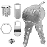 FOYTOKI Mailbox Lock and Cabinet Cam Lock with Keys 5/8